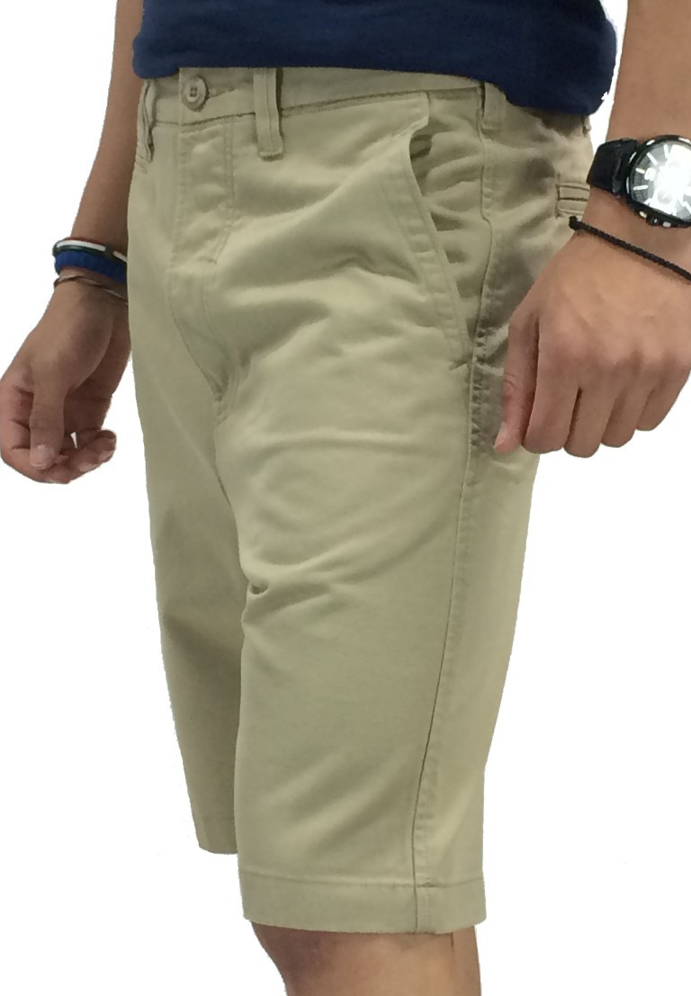 Υφασμάτινη Lee βερμούδα L729CD90 (Μπεζ) φωτογραφία